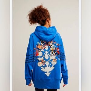 FP Movement At My Best Embroidered Pullover Size XL